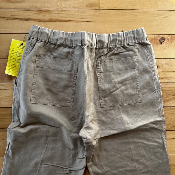 LL Bean Signature Linen Cotton Pull-On Camp Pants NWT - Picture 5 of 8